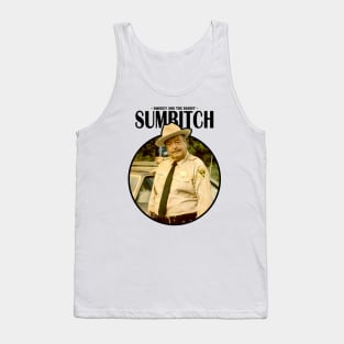 SUMBITCH POLICE BLACK Tank Top